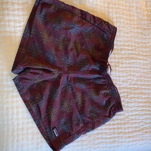 Patagonia 5inch patterned shorts!